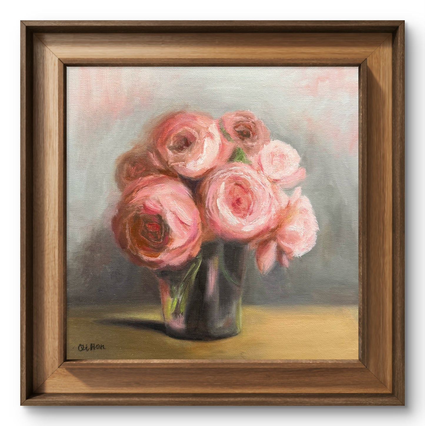 Gentle Bloom | Oil on canvas panel