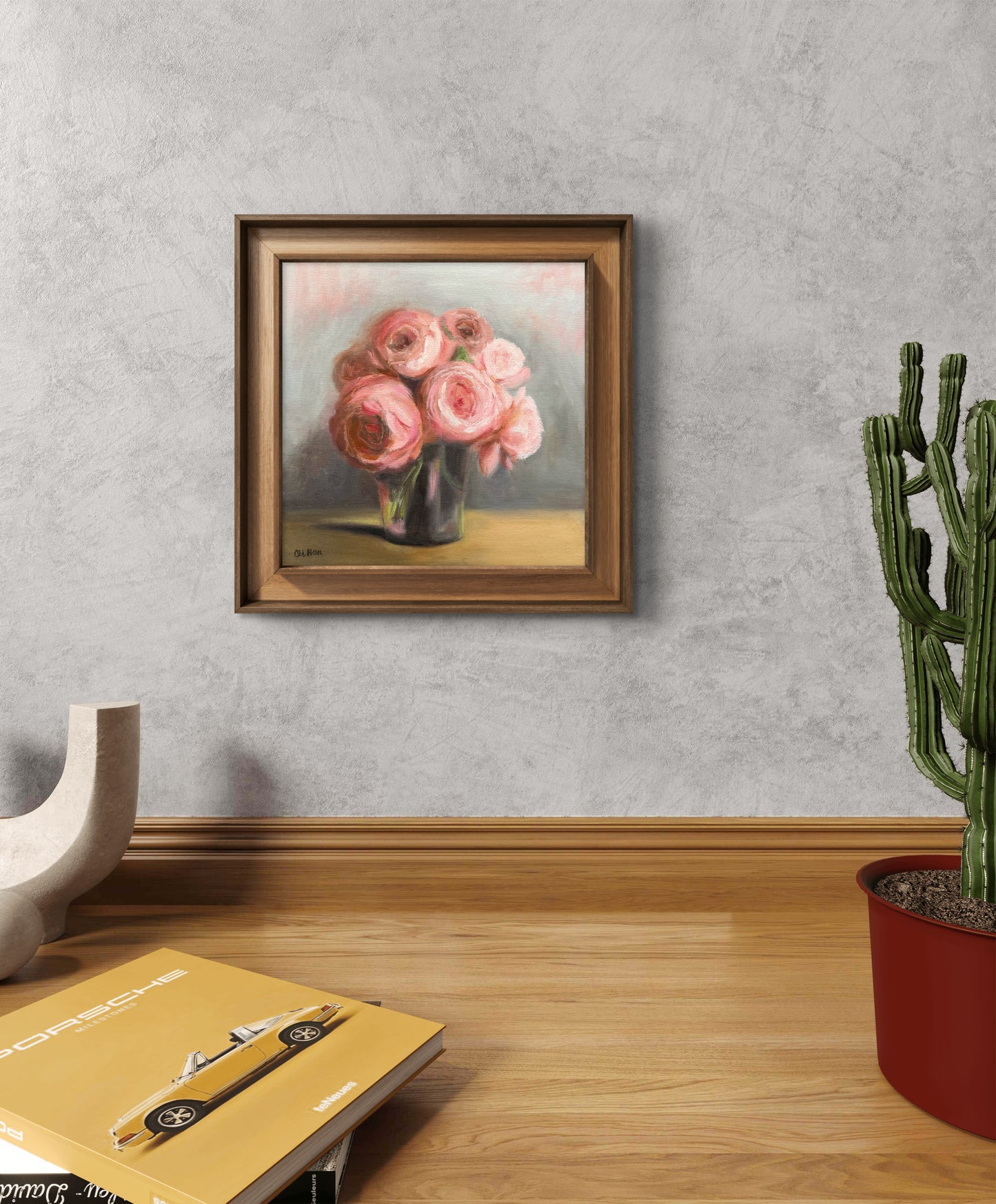 Gentle Bloom | Oil on canvas panel