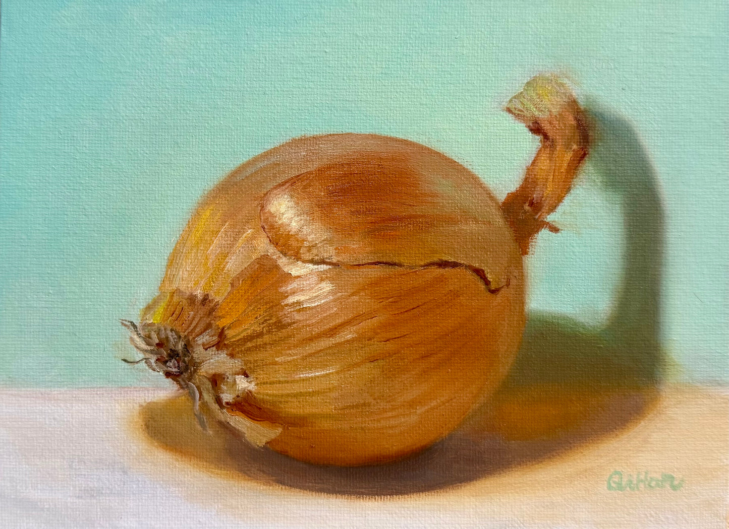 Still life Artwork, Overlooked II, Oil painting on canvas