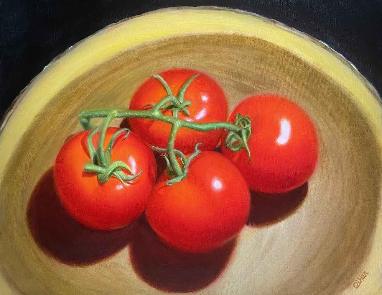 Savoring the Season | Oil on canvas