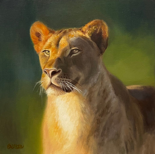Commission Pet / Wildlife Oil Portrait