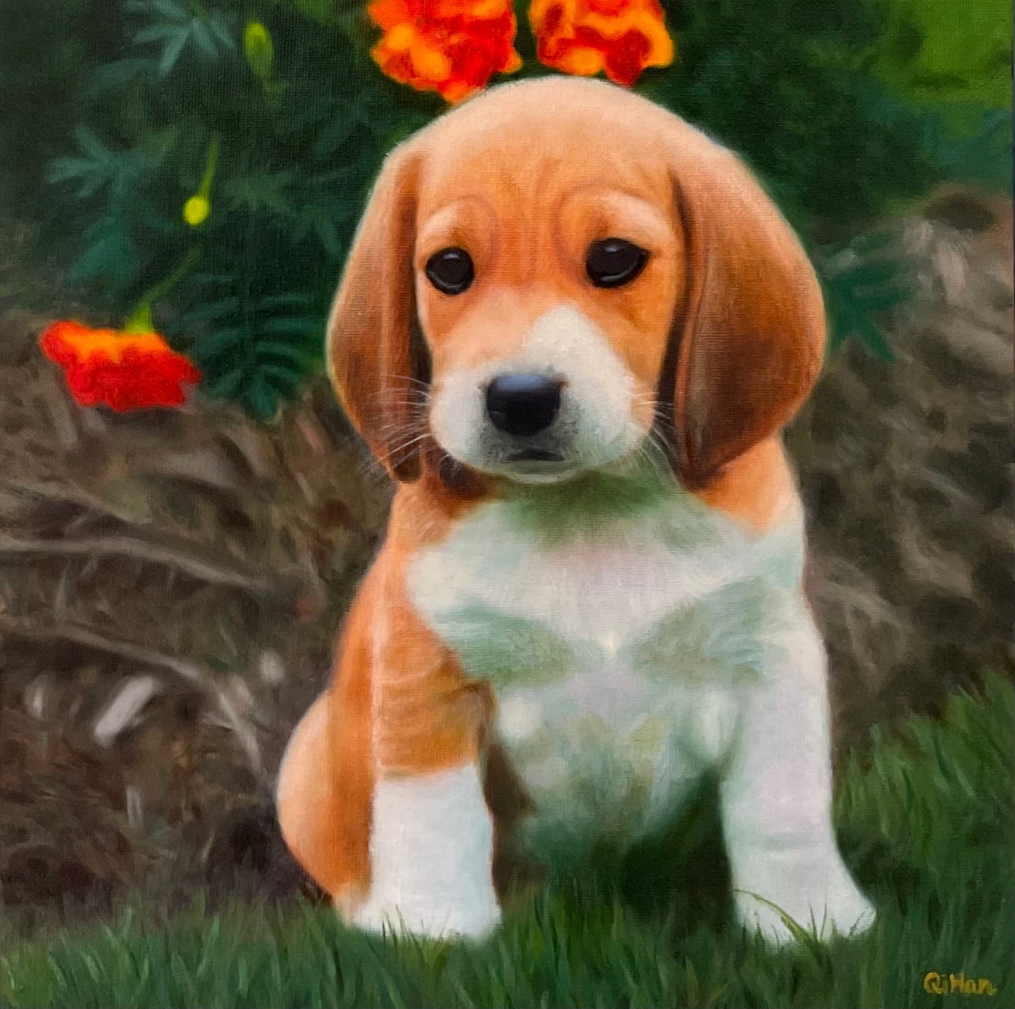 Commission Pet / Wildlife Oil Portrait
