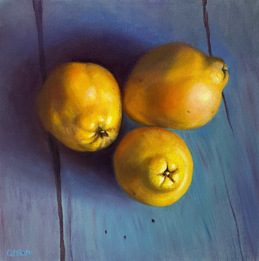 Quince Trio | Oil on canvas