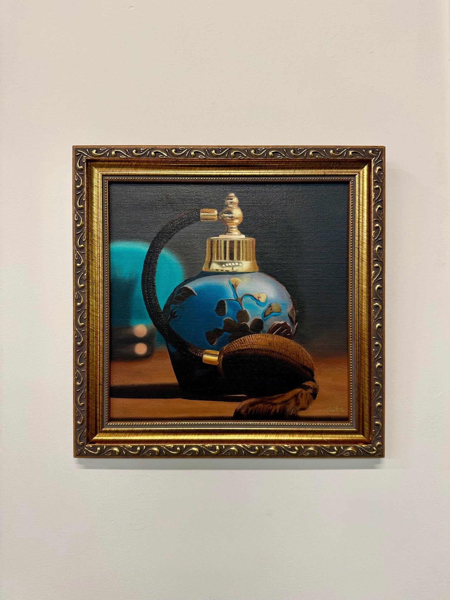 Still life Artwork, Scented Memories, Oil Painting on canvas