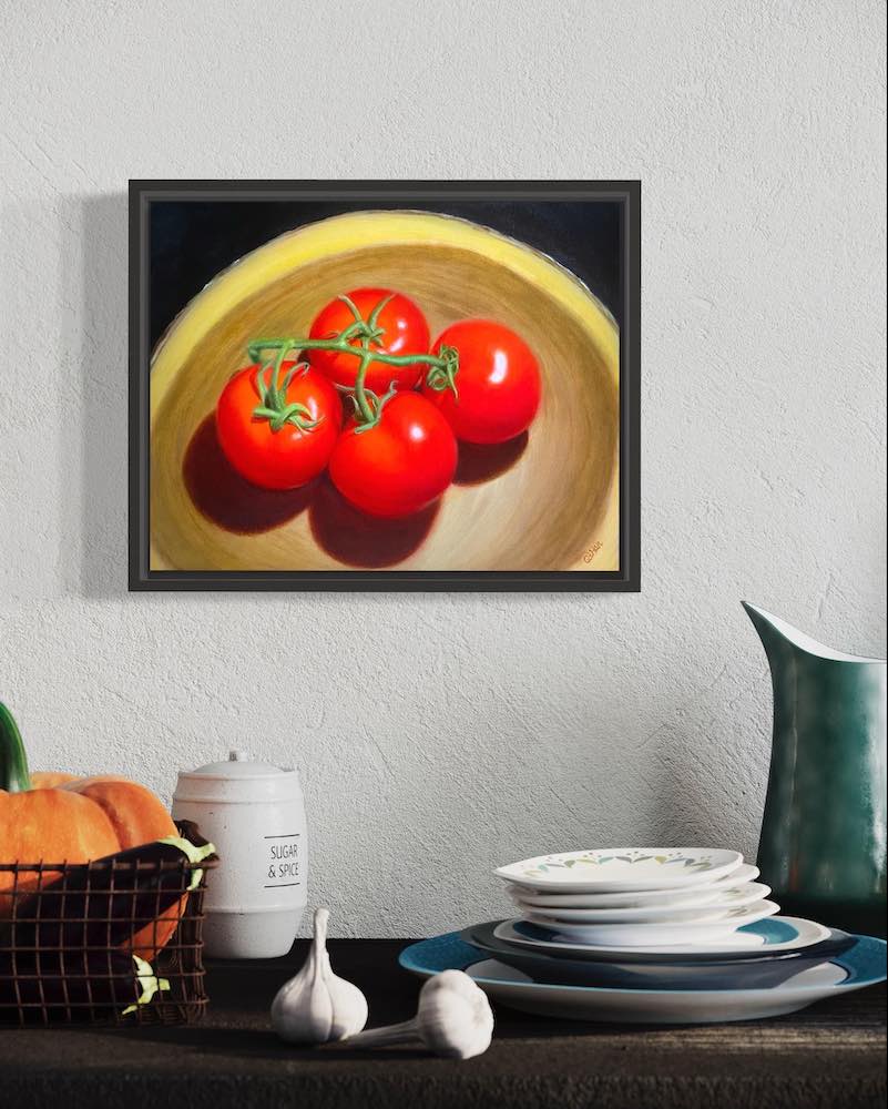 Savoring the Season | Oil on canvas