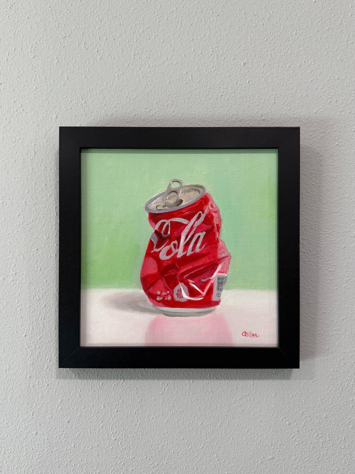 Still life Artwork | Cola | Oil Painting