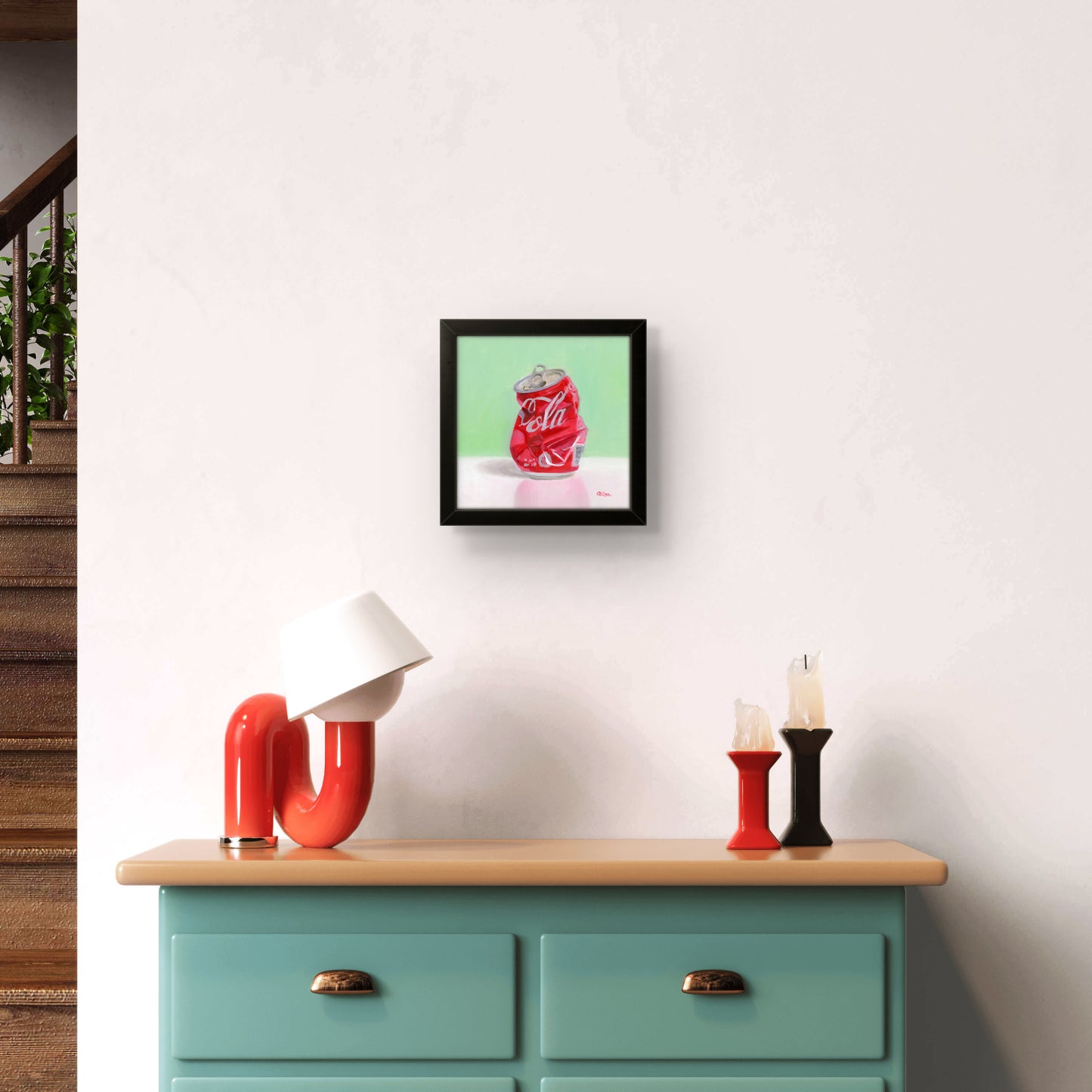 Still life Artwork | Cola | Oil Painting
