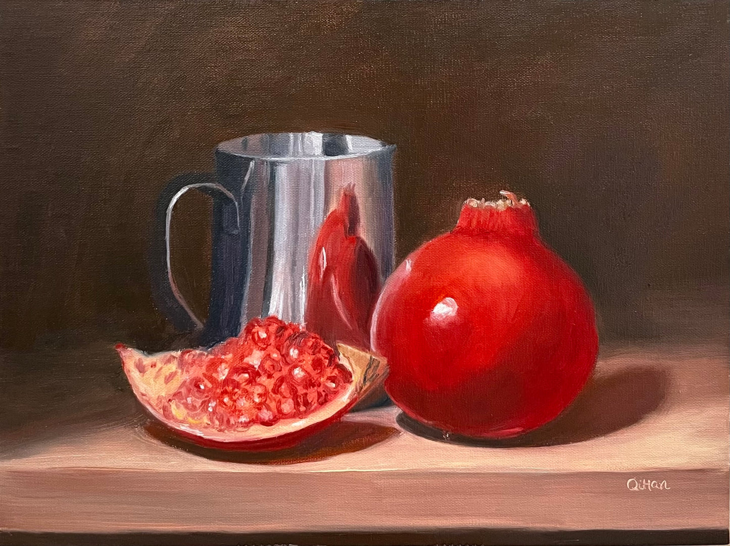 Still life Artwork, The Impossible Accompany, Oil Painting on canvas